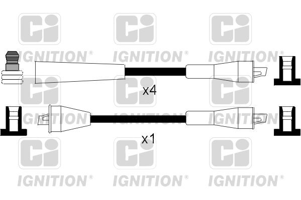 QUINTON HAZELL Augstsprieguma vadu komplekts XC394